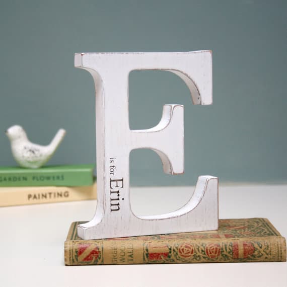 Name letter personalised
