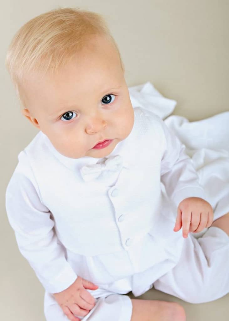 baptism wear for baby boy